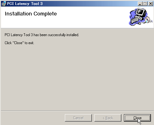 PCI Latency Tool̃CXg[6