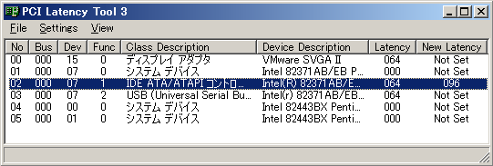 PCI Latency ToolŃCeV𒲐4